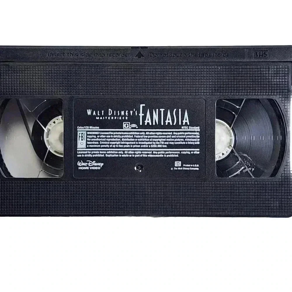 Walt Disney's Masterpiece Fantasia VHS 1991
